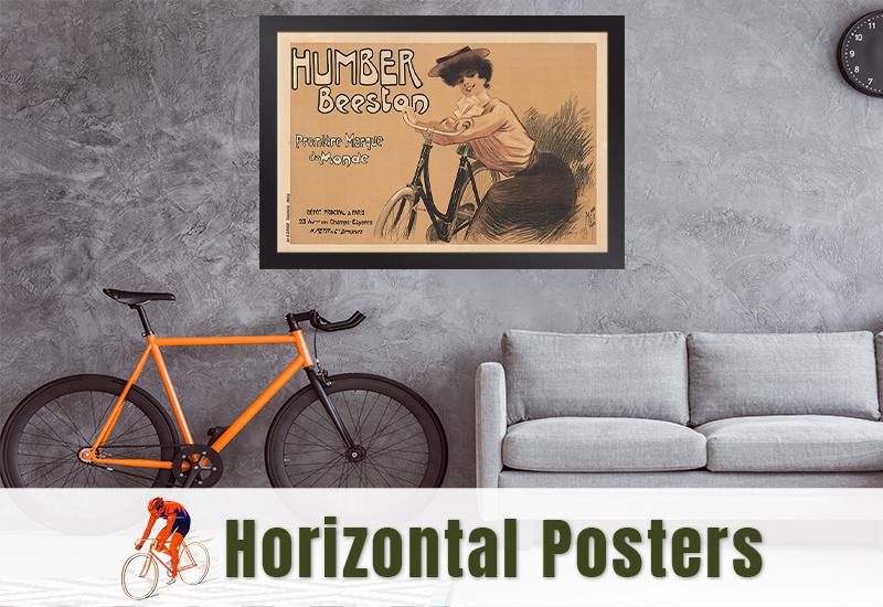Horizontal Bicycle Posters